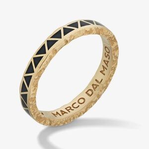 Marco Dal Maso 
MANAWA ENAMEL BAND Black Enamel